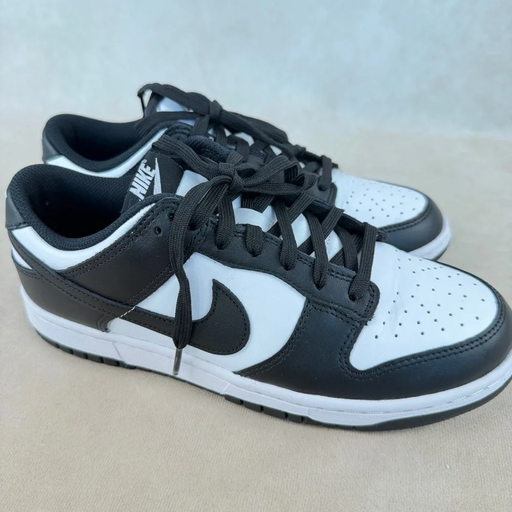 Nike Dunk Low Panda White Black Women’s 8.5 / Men’s 7 DD1503-101 - Picture 5 of 11